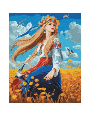 Pictura pe numere, cu sasiu, 40x50...
