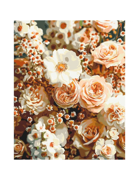 LW30510,Pictura pe numere cu sasiu 40x50 cm LW30510