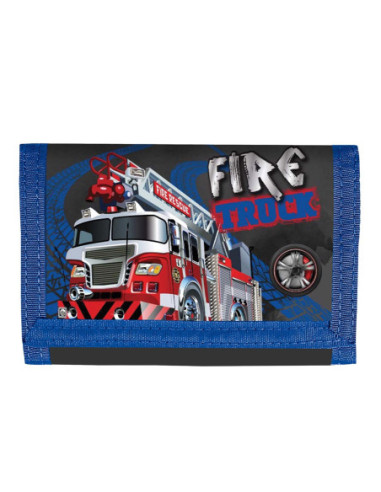 SC1684,Portmoneu FIRE TRUCK, 26x12 cm - S-COOL