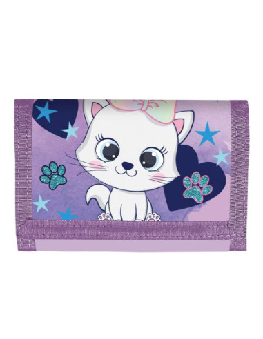 SC1681,Portmoneu KITTY, 26x12 cm - S-COOL