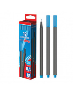 Fineliner albastru deschis,...