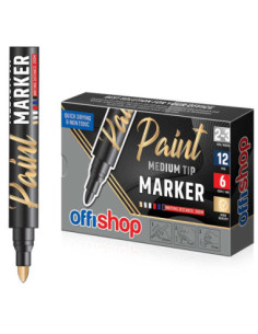Marker permanent cu vopsea...