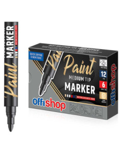 Marker permanent cu vopsea...