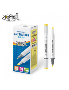 Marker cu 2 capete,...