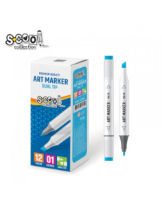 Marker cu 2 capete,...