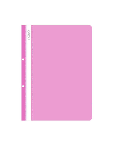 Dosar plastic A4, Roz - NEBO - Set 50