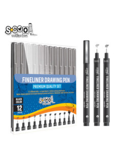Fineliner, diferite...