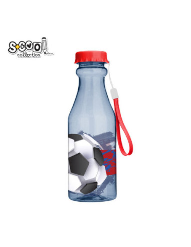 SC2629,Sticla apa 500 ml, plastic, Let's do it, 6.5x20 cm - S-COOL