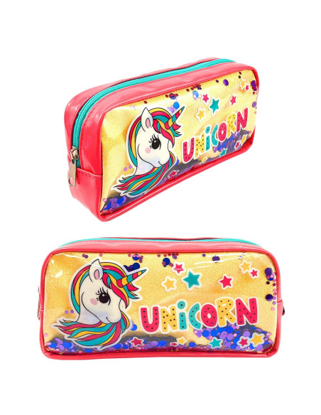 SC2588,Penar borseta paiete, UNICORN, 22x11x5.5 - S-COOL