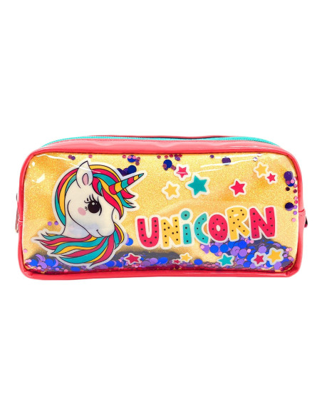 SC2588,Penar borseta paiete, UNICORN, 22x11x5.5 - S-COOL