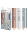 SC2590,Creioane color, Galactic Gray, 12 cul/set - S-COOL