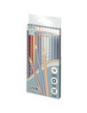 SC2590,Creioane color, Galactic Gray, 12 cul/set - S-COOL