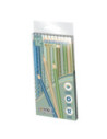SC2589,Creioane color, Mori Green, 12 cul/set - S-COOL