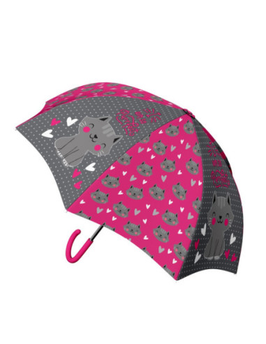 SC2669,Umbrela copii, I AM SO PURRFECT, 48.5 cm - S-COOL