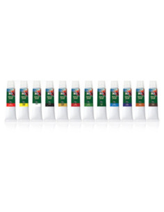 ART076,Vopsea acrilica profesionala, 12 ml, 12 cul/set - ARTLINE 2