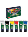 ART075,Vopsea acrilica profesionala, 120 ml, 6 cul/set - ARTLINE