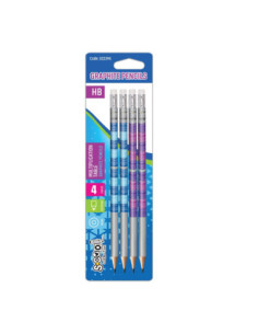 SC2394,Creioane grafit HB, tabla inmultirii, 4 buc/blister- S-COOL 2