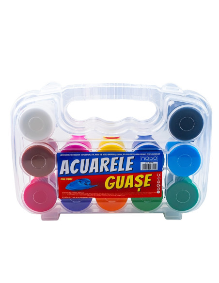 ROB-16715,Guase 12 culori, 20 ml - NEBO