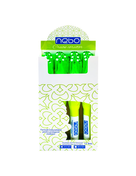ROB-16393-12,Corector creion - NEBO - Set 12