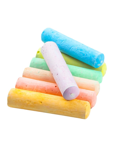 Creta JUMBO color rotunda, 8 buc/set - NEBO