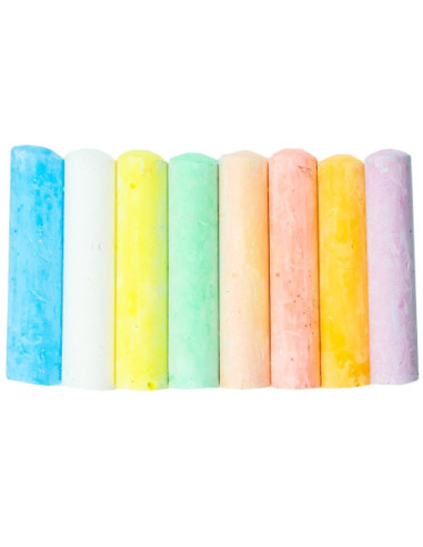 Creta JUMBO color rotunda, 8 buc/set...