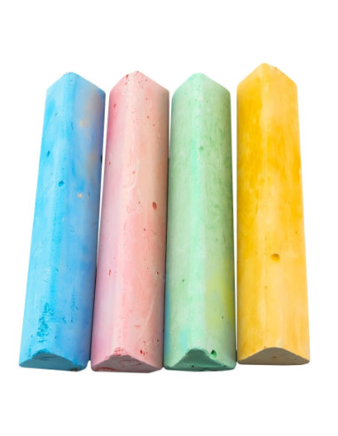 Creta JUMBO color, triunghiulara, 10...