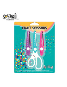SC3214,Accesorii craft, foarfeca/3 lame interschimbabile, 1 buc/blister - S-COOL