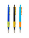 ROB-16300-12,Stilou din plastic, cu mecanism, cerneala termosensibila - NEBO - Set 12