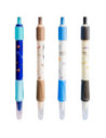 ROB-16301-12,Stilou din plastic, cu mecanism, cerneala termosensibila - NEBO - Set 12
