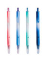 ROB-16303-12,Stilou din plastic, cu mecanism, cerneala termosensibila - NEBO - Set 12