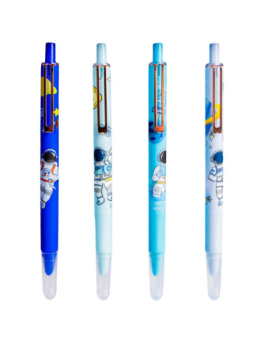 ROB-16347-12,Stilou din plastic, cu mecanism, cerneala termosensibila - NEBO - Set 12
