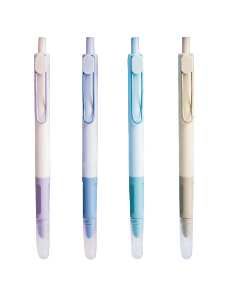 ROB-16305-12,Stilou din plastic, cu mecanism, cerneala termosensibila - NEBO - Set 12