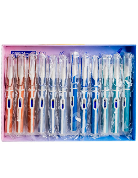 Stilou din plastic, cerneala termosensibila - NEBO - Set 12