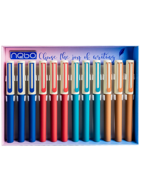 ROB-16341-12,Roller din plastic - NEBO - Set 12