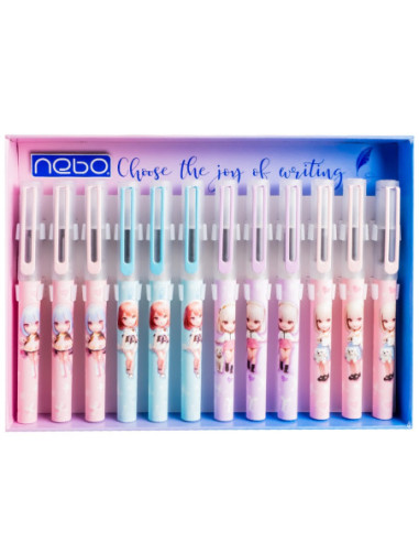 ROB-16343-12,Roller din plastic - NEBO - Set 12