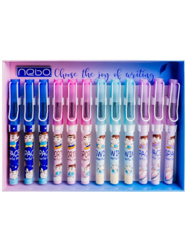 ROB-16344-12,Roller din plastic - NEBO - Set 12