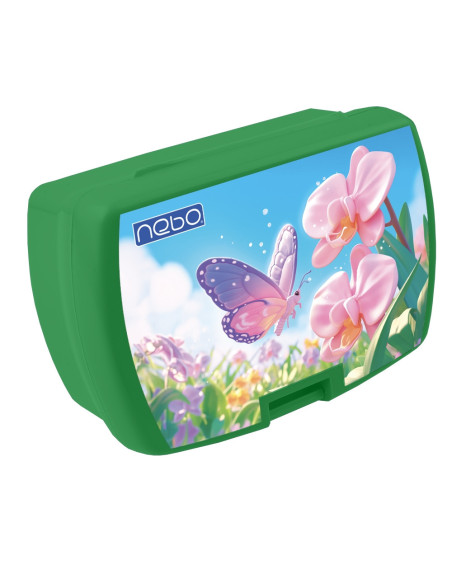 ROB-16872,Cutie sandwich, Verde, 16.5x14x6.5 cm - NEBO