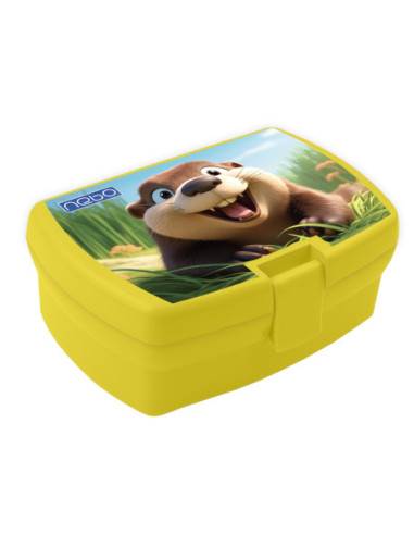 ROB-16876,Cutie sandwich, Galbena, 16.5x14x6.5 cm - NEBO