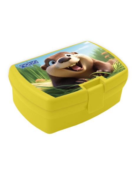 ROB-16876,Cutie sandwich, Galbena, 16.5x14x6.5 cm - NEBO