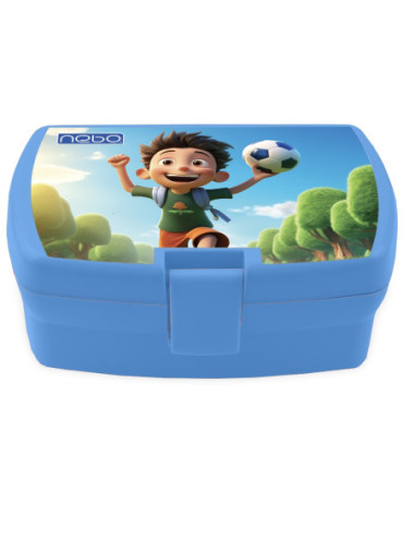 ROB-16878,Cutie sandwich, Albastru deschis, 16.5x14x6.5 cm - NEBO