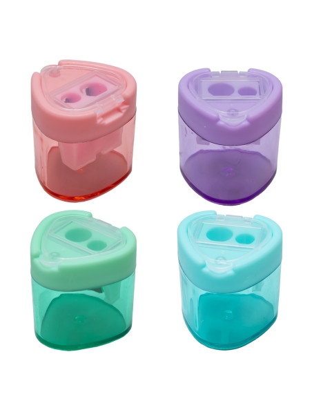 ROB-16221-12,Ascutitoare, culori pastel - NEBO - Set 12