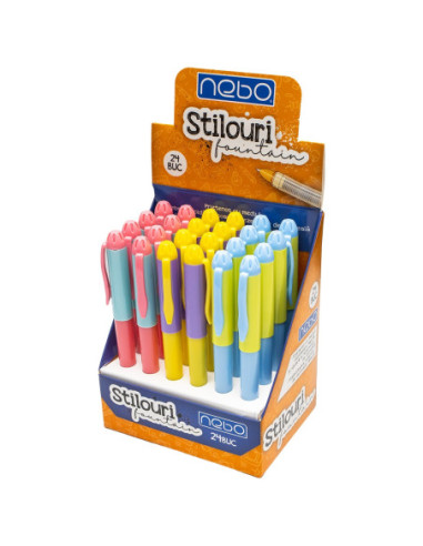 ROB-16397-24,Stilou din plastic - NEBO - Set 24