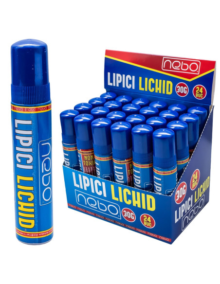 Lipici lichid, 30g, 24 buc/set - NEBO
