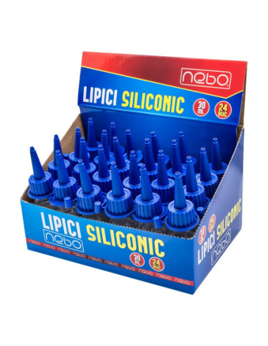 Lipici siliconic, 30 ml, 24 buc/set -...