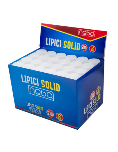 Lipici solid, 21g, 24 buc/set - NEBO