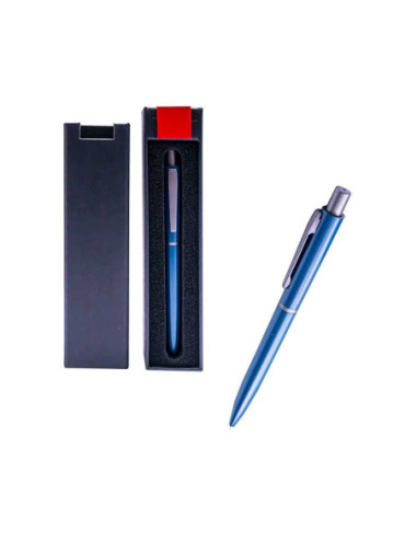 Pix metal bleumarin in cutie cadou,...