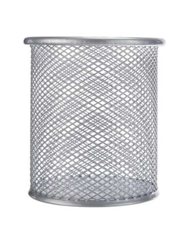 Suport birou MESH, rotund, argintiu -...