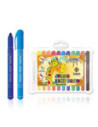 SC312,Creioane pastel Jumbo, Lavabile, 12culori/set - S-COOL