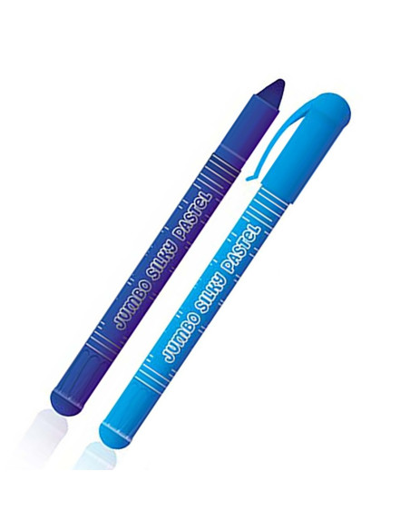 SC312,Creioane pastel Jumbo, Lavabile, 12culori/set - S-COOL