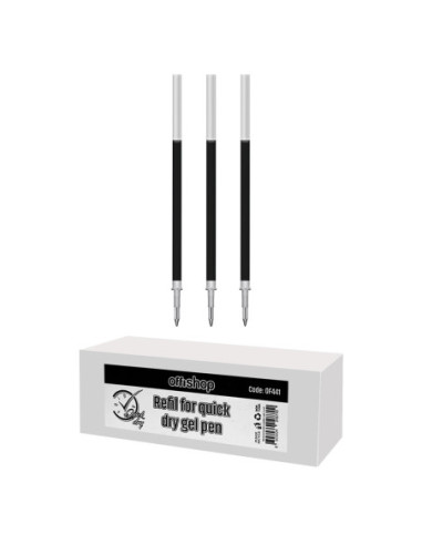 Mina pix cu gel, neagra, 0.7 mm,...